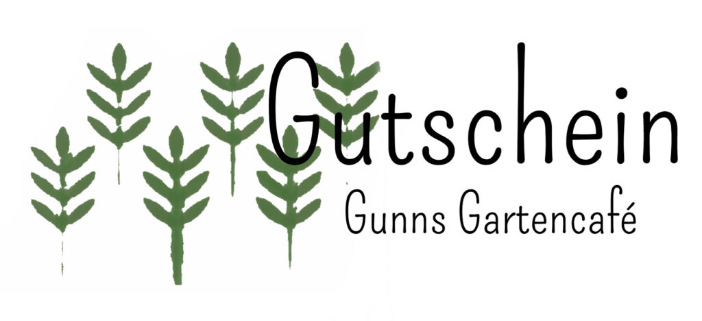 Gutschein Gunns Kuchen Gartencafé